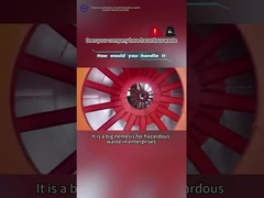 高水準の市用廃棄物焚化機 ローータリーオーブン焚化機 2.0-34 T/H