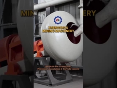 小型ディスクパン granulator 設備 大容量 プロフェッショナル 信頼性